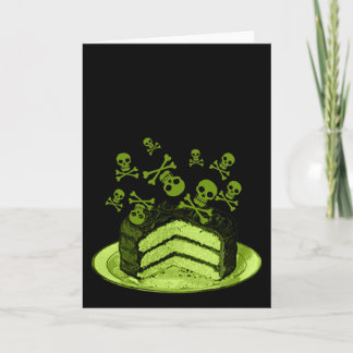 Carte Gâteau de poison