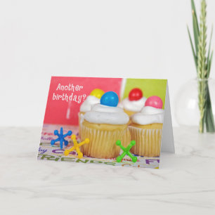 Carte Gâteaux de fête d'anniversaire