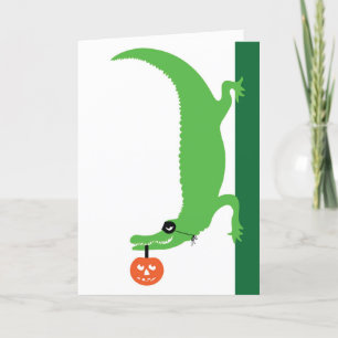 Carte Gator Halloween