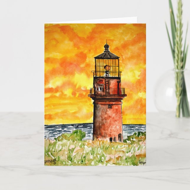 Carte gay head lighthouse marthas vineyard (Devant)