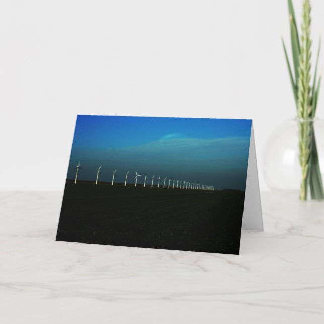 Carte Gccan de la ferme éolienne (Devant)