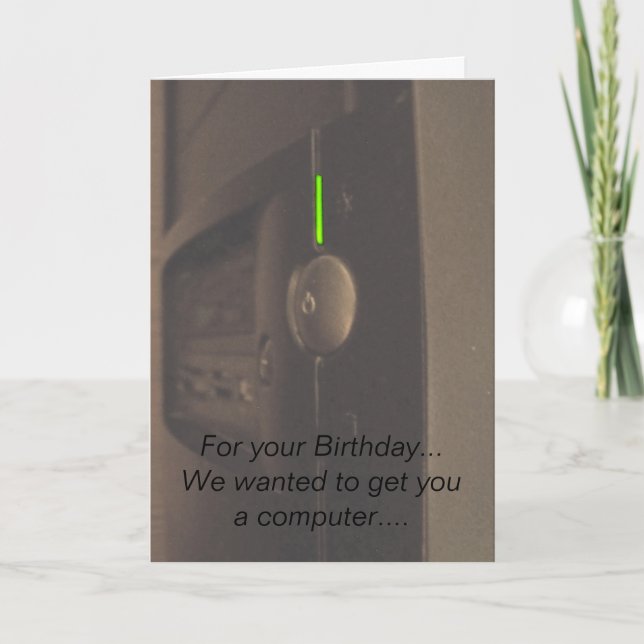 Carte Geek informatique (Devant)