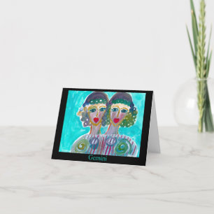 Carte Gemini Horoscope Astrologie