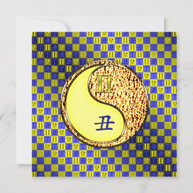 Carte Gemini & Ox de feu (Devant)