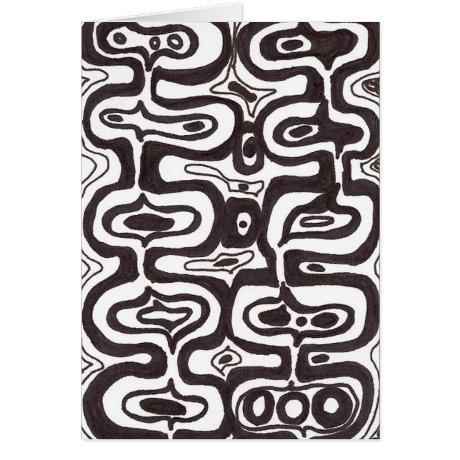 Carte géniale d'art moderne (Devant)