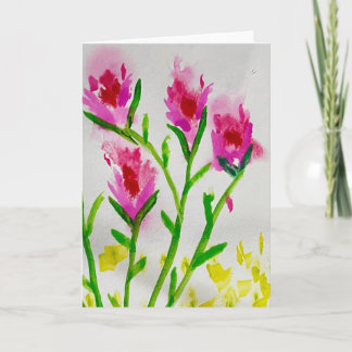 Carte Gentle Blooms – Soft Watercolor Floral Greeting
