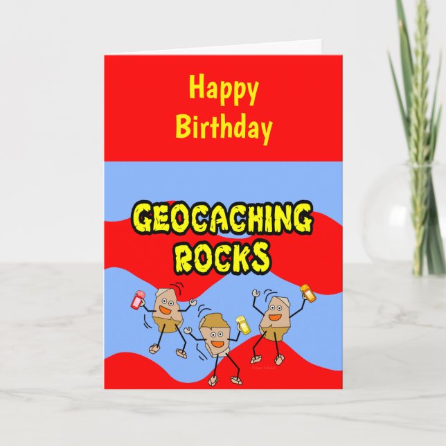 Carte Géocaching Rocks (Devant)