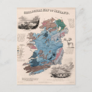 Carte géologique d'Irlande