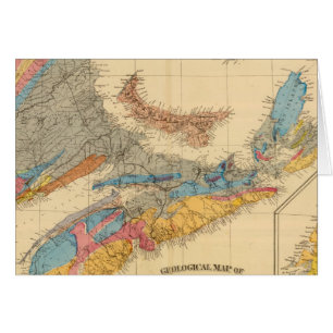 Carte géologique, Provinces maritimes