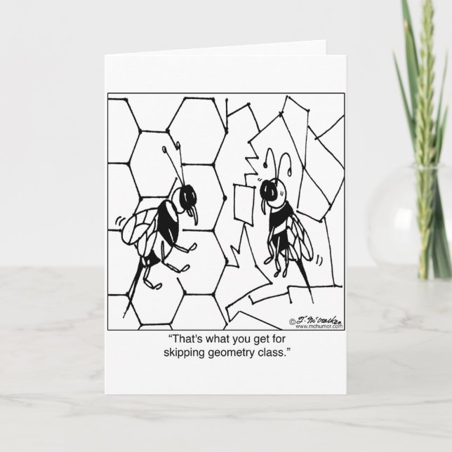 Carte Géométrie des abeilles (Devant)