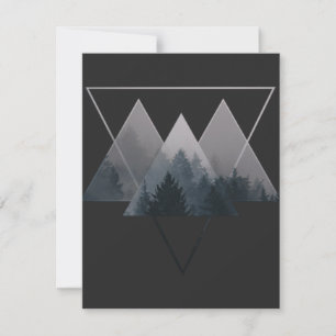 Carte Géométrie Triangles Misty Forest