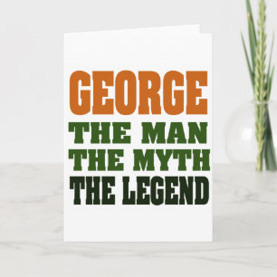 Carte George - l'Homme, le Mythe, la Légende !