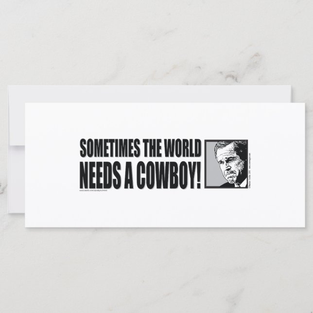 Carte George W. Bush (Devant)