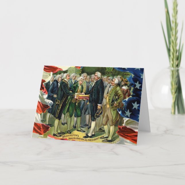 Carte George Washington (Devant)