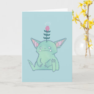 Carte Gérald le Gobelin Créature Fantastique Mignonne