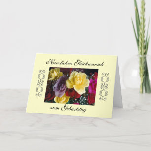 Carte German Joyeux anniversaire !