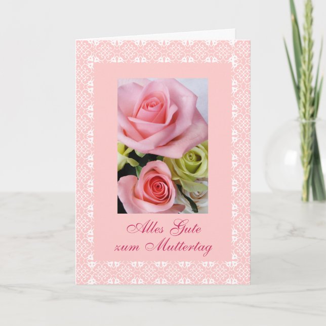 Carte German : Mother's day (Devant)