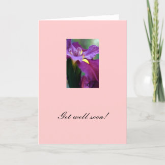 Carte "Get well soon !"