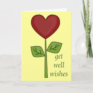 Carte Get Well Wishes