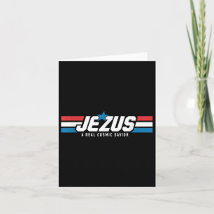 Carte Gi Jezus un vrai sauveur cosmique Jésus fait chrét