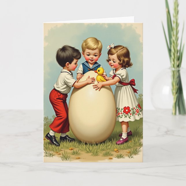 Carte Giant Egg Discovery Storybook Card (Devant)