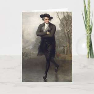 Carte Gilbert Stuart le patineur