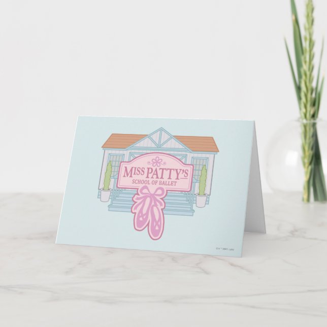 Carte Gilmore Girls | École de ballet de Mlle Patty (Devant)
