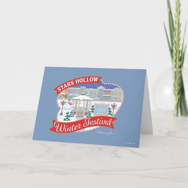 Carte Gilmore Girls | Festival d'hiver de Stars Hollow (Devant)