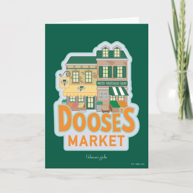 Carte Gilmore Girls | Le marché de Doose (Devant)