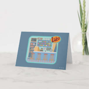 Carte Gilmore Girls   Luke's Diner Graphic
