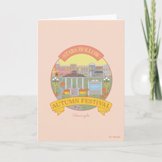 Carte Gilmore Girls | Stars Hollow Festival d'automne