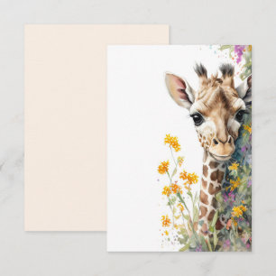 Carte girafe