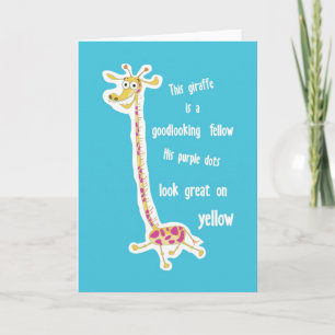 Carte Girafe