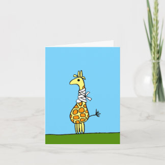 Carte Girafe Bon Rétablissement