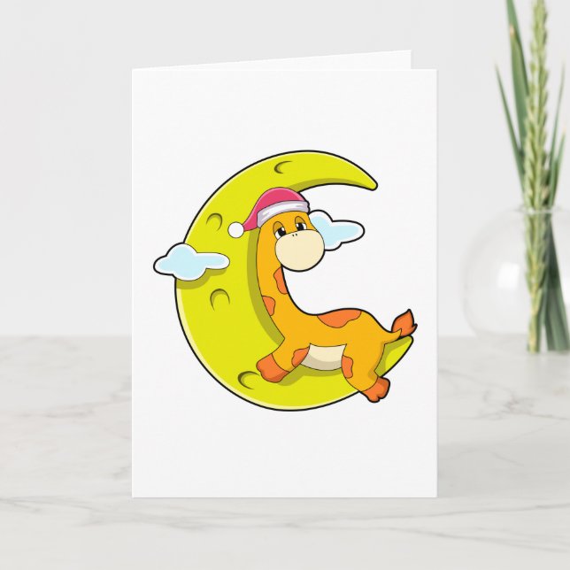 Carte Girafe chez Sleeping with Moon (Devant)