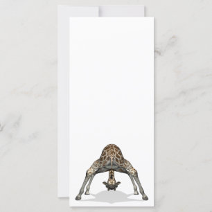 Carte Girafe flexible