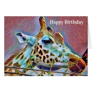 CARTE GIRAFFE