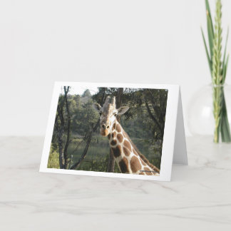 Carte Giraffe