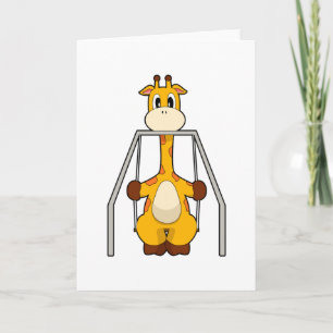 Carte Giraffe Swing