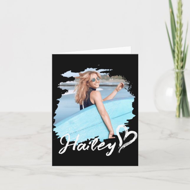 Carte Girlfriend Nge Heart Simple Modern Cool Photo  (Devant)