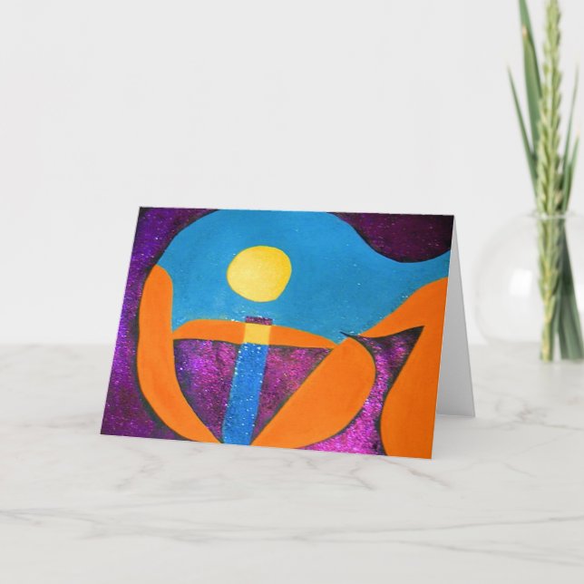 Carte GIVE in abstract word art (Devant)