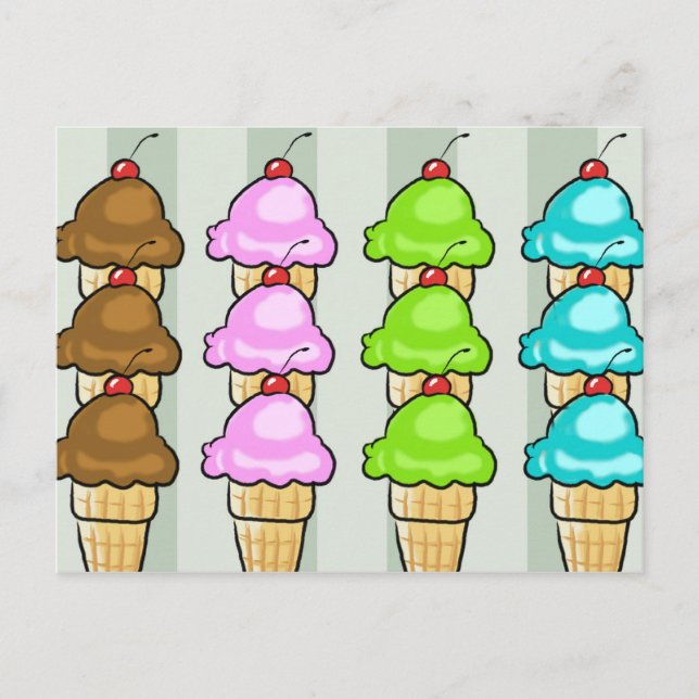 carte glace (Devant)