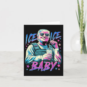 Carte Glace Bébé Glace Profitez D'Une Glace Froid Gl De 