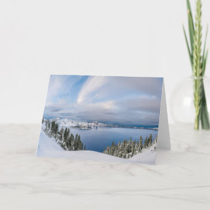 Carte Glace et neige Crater Lake Oregon