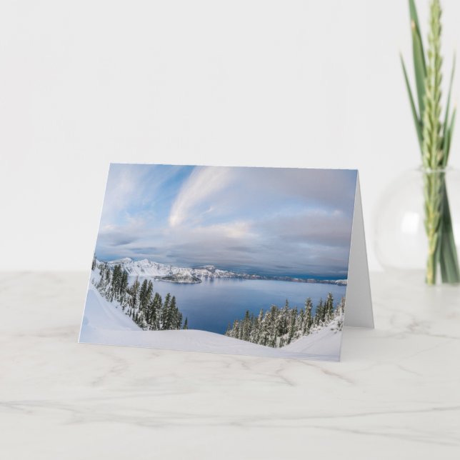 Carte Glace et neige | Crater Lake Oregon (Devant)