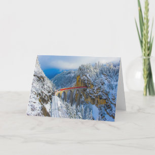 Carte Glace et neige   Express Bernina, Suisse