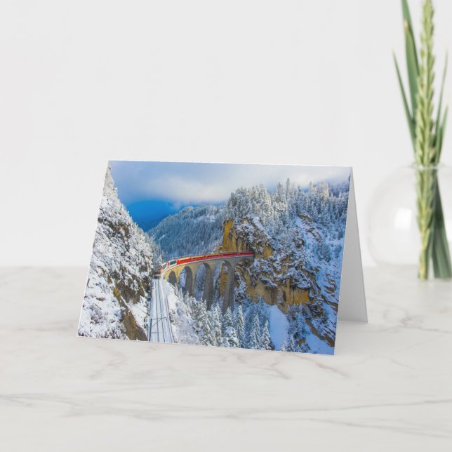 Carte Glace et neige | Express Bernina, Suisse (Devant)