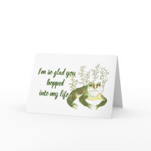 Glace hachée dans ma vie Cute Grenouille romantiqu