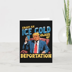 Carte Glace Profitez D'Une Glace Froid Gl De Déportation