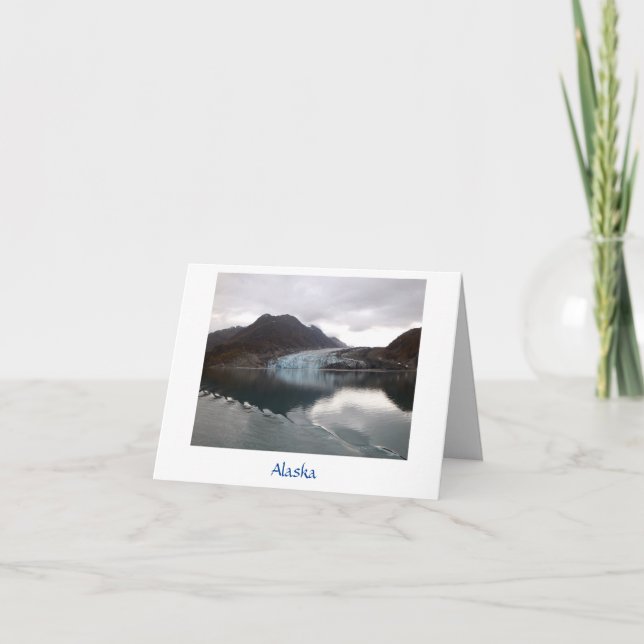 Carte Glacier de l'Alaska (Devant)